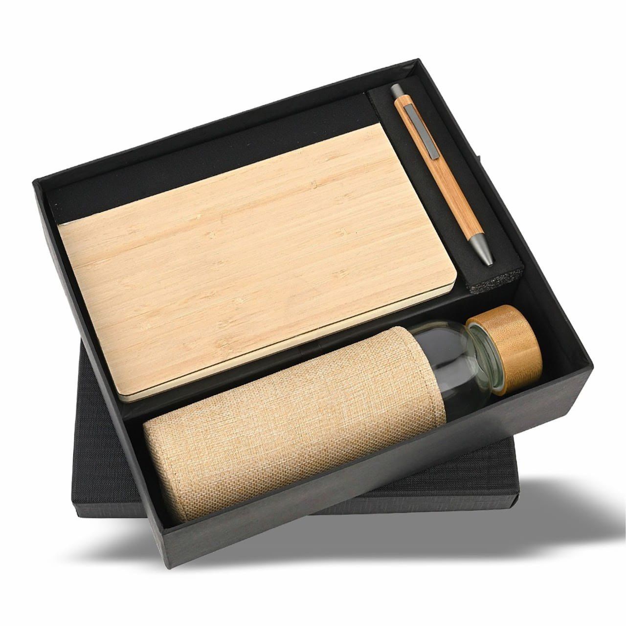 Premium Bamboo Gift Set for Men | Sustainable 3-in-1 Corporate Combo My Store