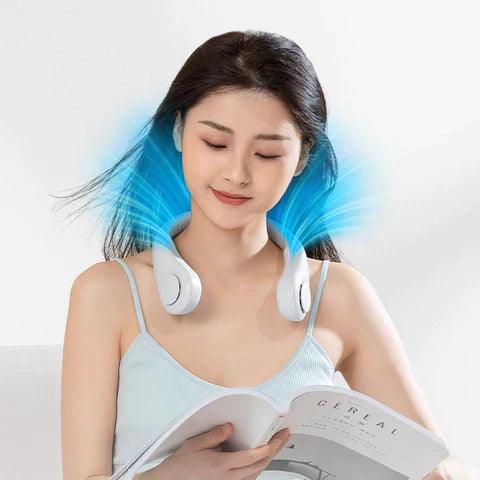 Portable Neck Rechargeable Cooling Fan - Trensz