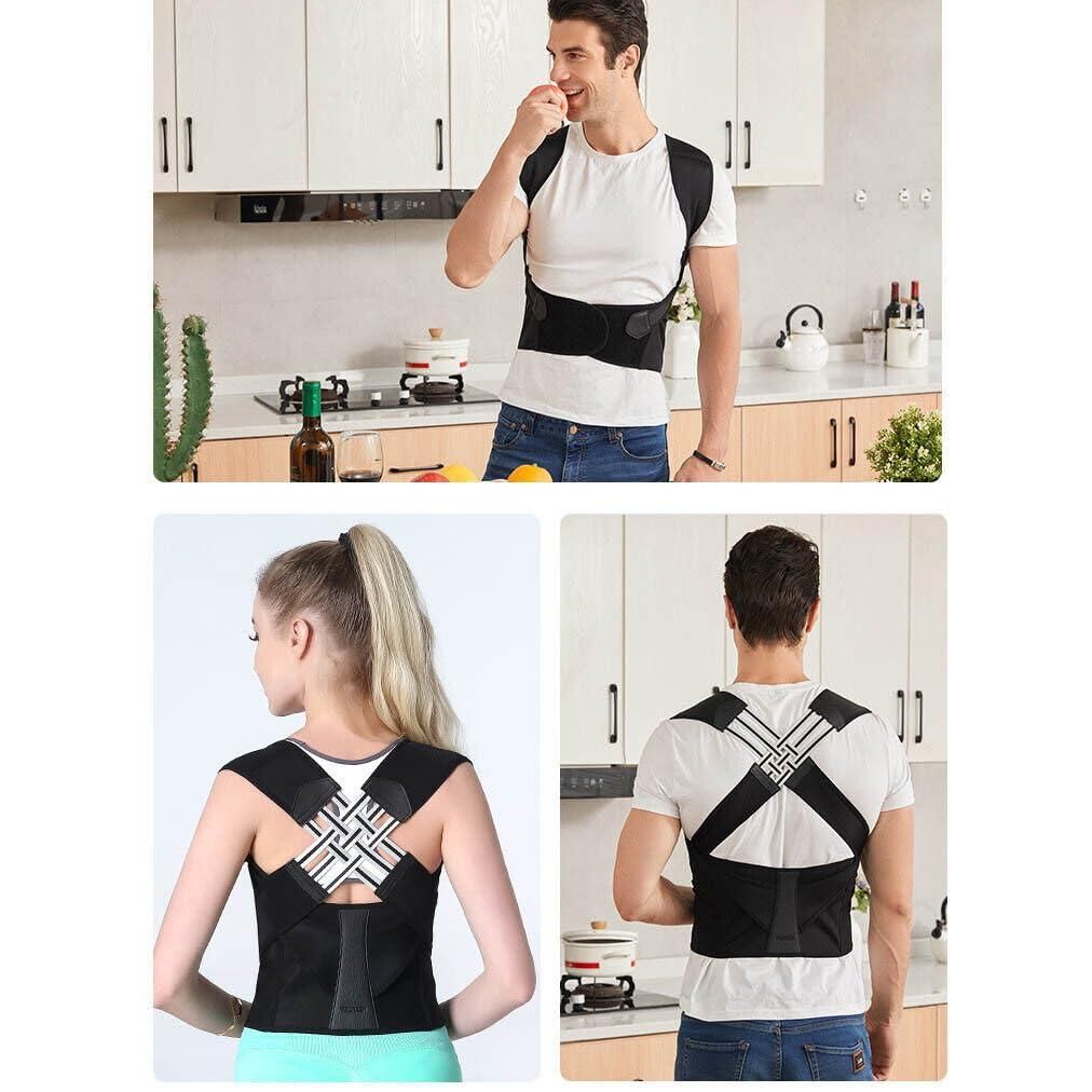 Adjustable Back Posture Corrector/ Slouching Relieve Pain Belt Women Men c5cc46-5e