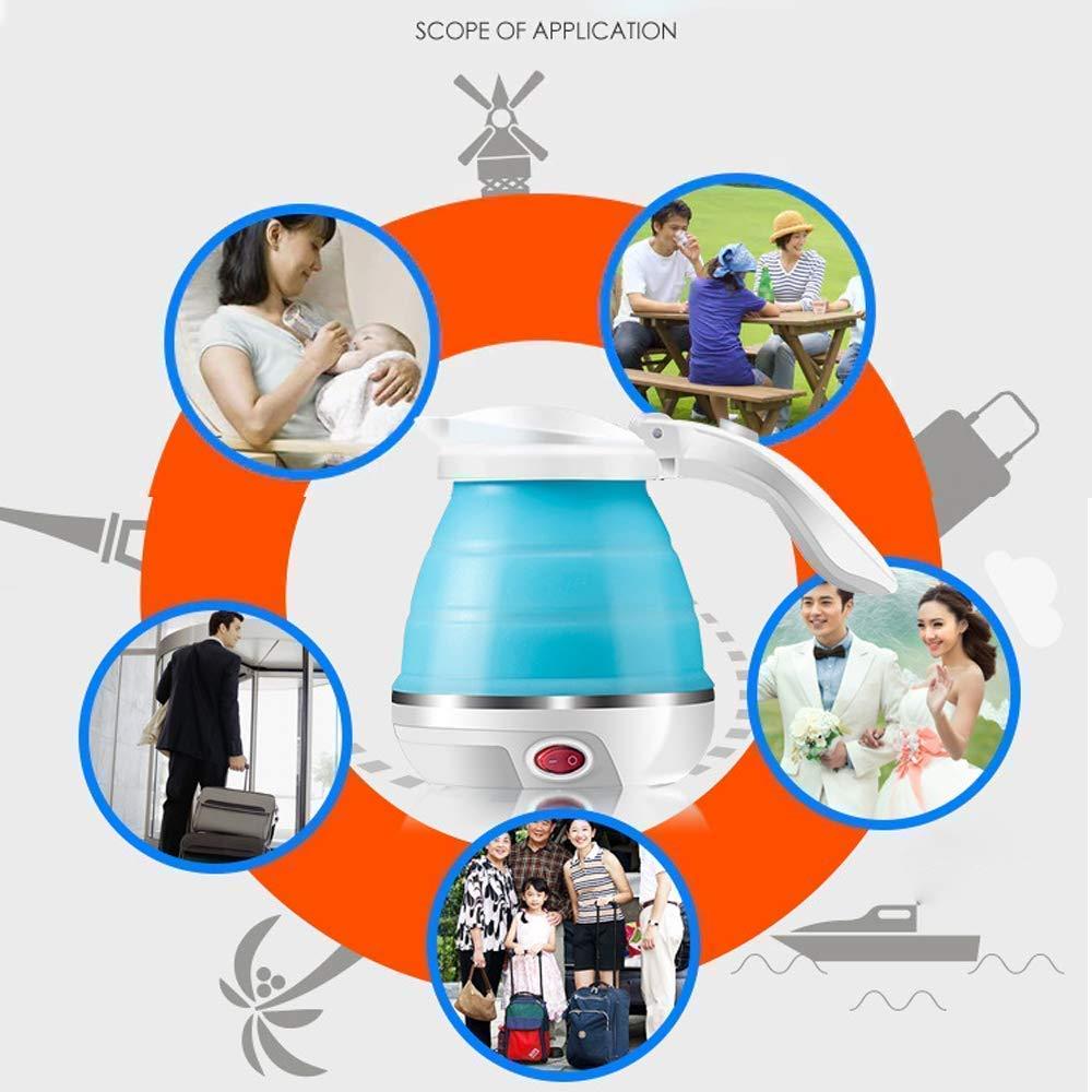 Electric Kettle - Silicone Foldable Electric Water Kettle ( 600 ml ) c5cc46-5e