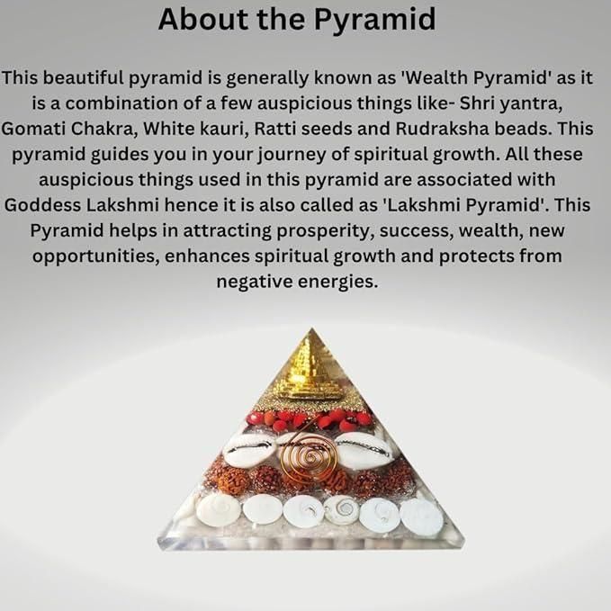 Crystal Wealth Gomati Chakra Shree Yantra Pyramid c5cc46-5e