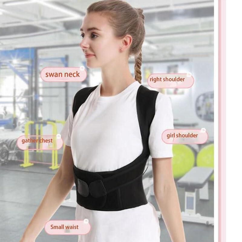Adjustable Back Posture Corrector/ Slouching Relieve Pain Belt Women Men c5cc46-5e