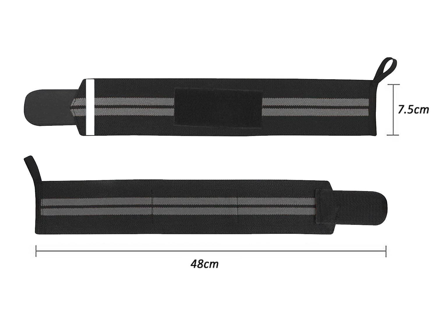 Wrist Band Straps With Thumb Loop For Gym (Pack of 1) c5cc46-5e