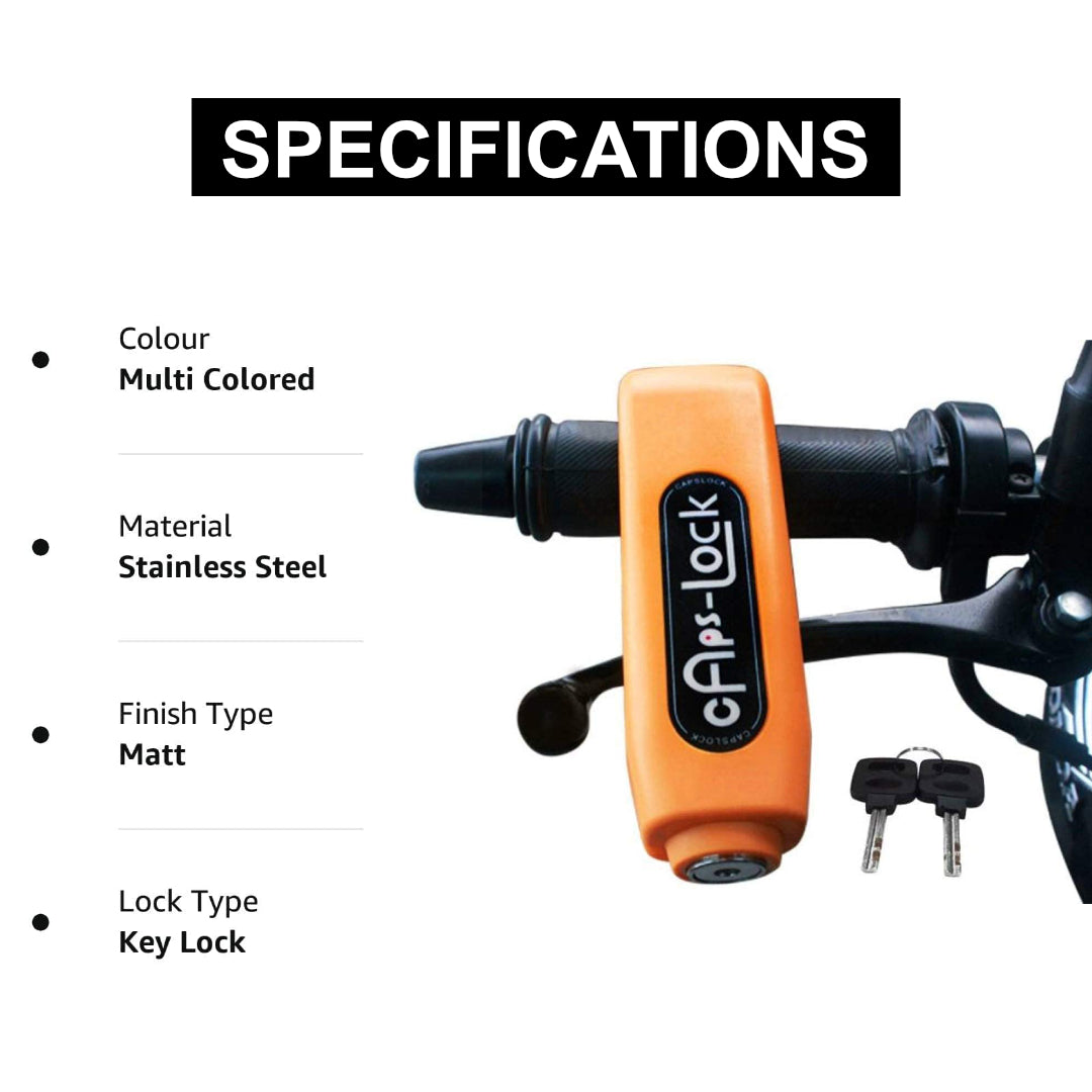 Unbreakable 2 Wheeler Break Lock (Imported) Tradify
