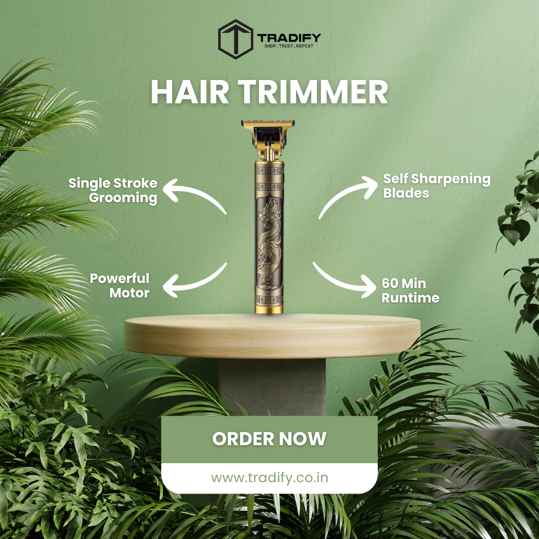 Men’s Essential Style & Grooming Combo (Trimmer & Belt) My Store