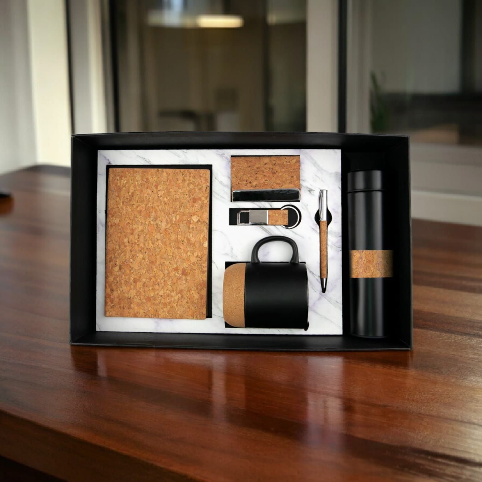 Premium Bamboo Gift Set for Men | Sustainable 3-in-1 Corporate Combo My Store