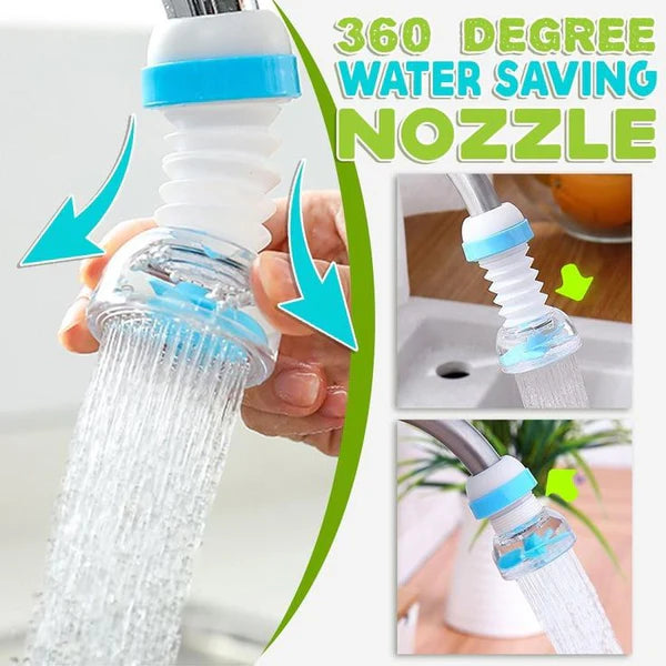 360° Adjustable Kitchen Shower ,Kitchen Plastic Faucet Adjustable Nozzle Shower Head (Multicolor/Standard)